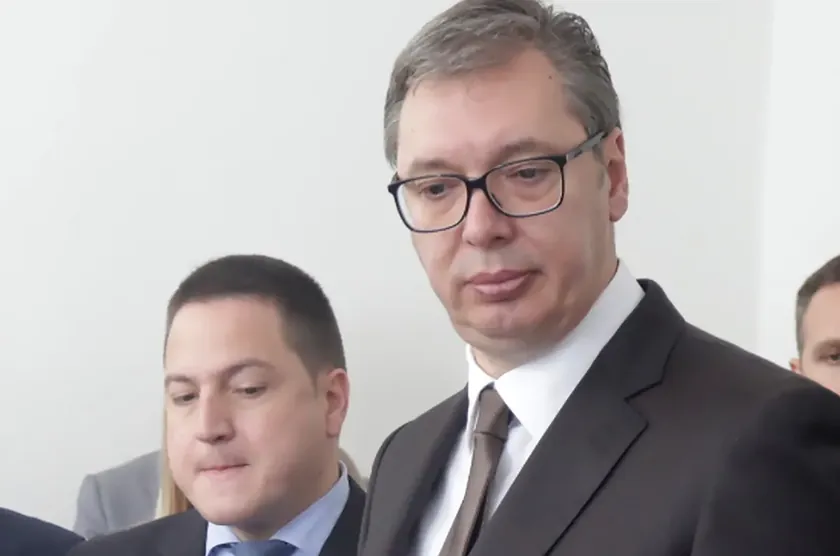 Vučić, Deliblatska Peşçari yangın olayına ilişkin açıklamalarda bulundu.