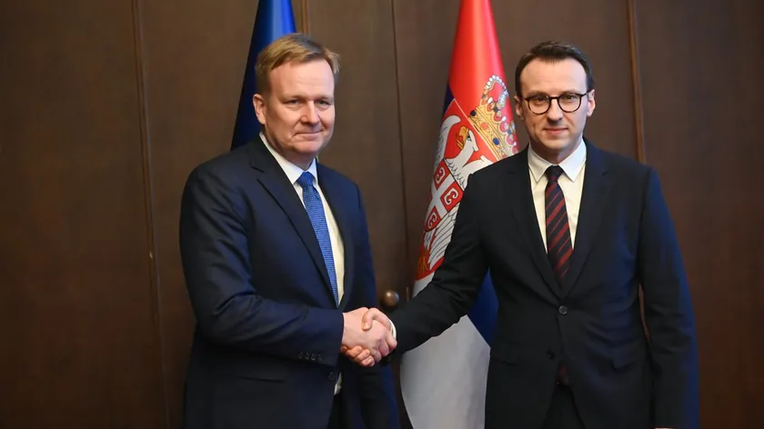 Sırbistan Temsilcisi Petković, AB Özel Temsilcisi Sorensen ile Kosova Diyaloğunu Görüştü