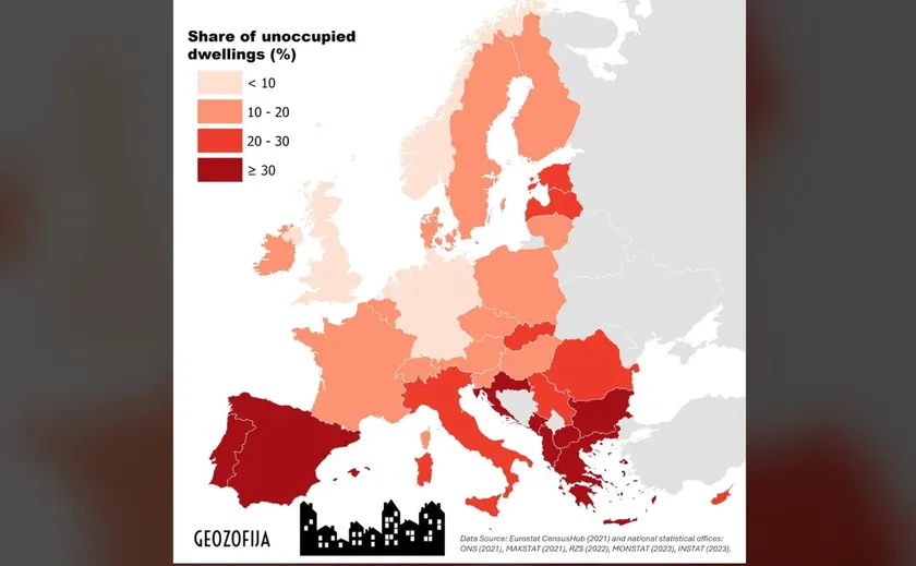 Avrupa'da konut stoğu analizi: Sırbistan konut kullanımında İtalya ile aynı seviyede