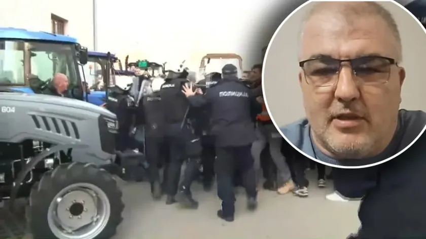 Bogatićli çiftçi düşük süt alım fiyatları nedeniyle protestoların radikalleşeceğini kaydetti.