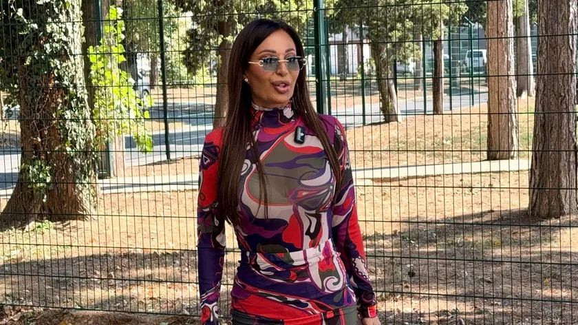 Ceca Ražnatović, yeni "Zvezda Granda" sezonunun çekimlerine katıldı.