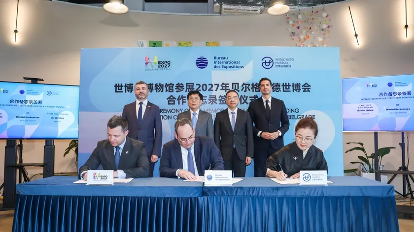 Sırbistan Belgrad Expo 2027 İçin Şanghay'da İşbirliği Mutabakatı İmzalandı