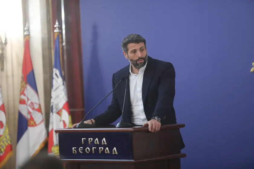 Beograd Belediye Başkanı Aleksandar Šapić, sindikata GSP'nin bir üyesiyle yaptığı görüşme hakkında konuştu.