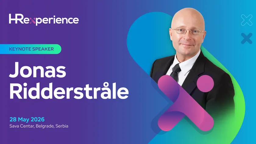 Uluslararası İş Uzmanı Jonas Riderstrole Belgrad'da HR Experience Konferansı'nda Konuşacak