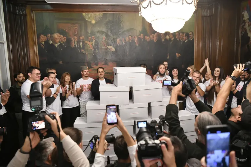 RIK "Studentska lista - Studenti pobeÄuju" aday listesini açıkladı