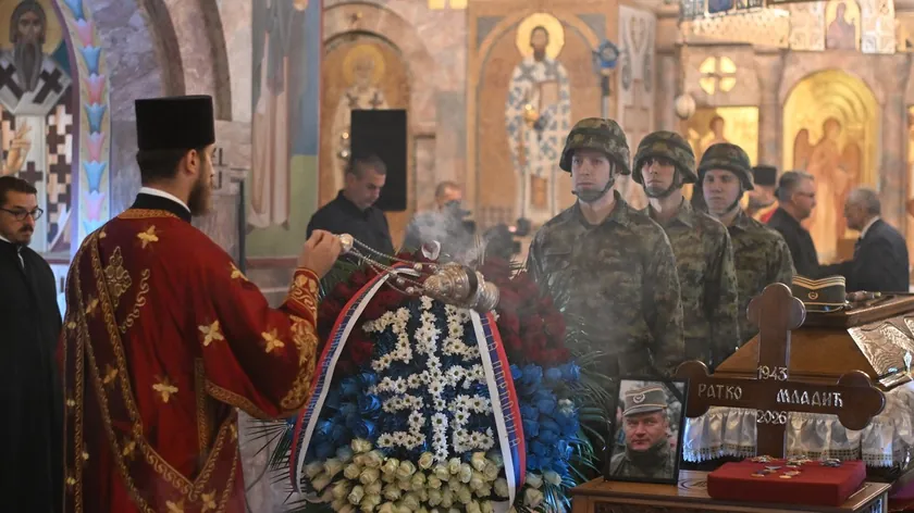 Ratko Mladić'in cena töreni bugün gerçekleştirilecek.