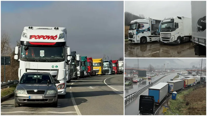 Tır Şoförleri, Yeni AB Sistemi Nedeniyle Sınır Geçişlerini Bloke Ediyor