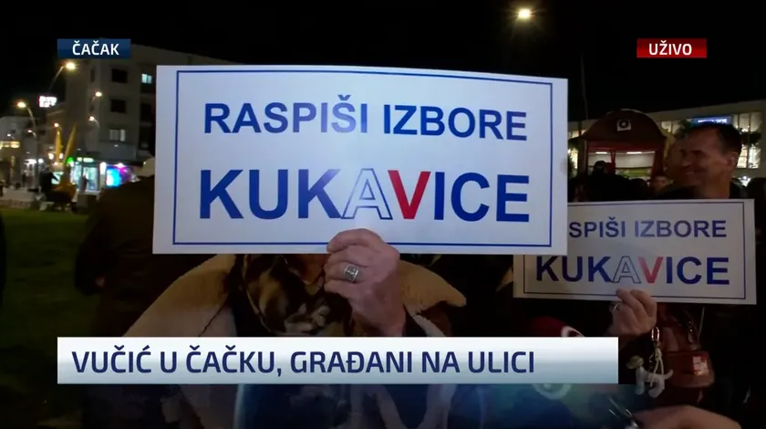 Sırbistan'da Vucic'i Koruyan Polis Kordonları Destek Yerine Korku Simgesi Oldu