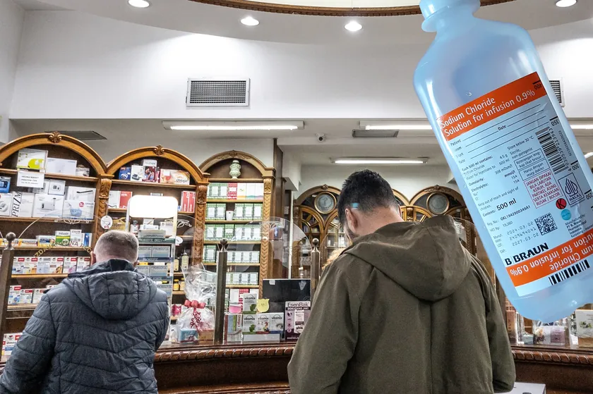 Fiziyolojik çözeltinin apoteklerde bulunma durumu