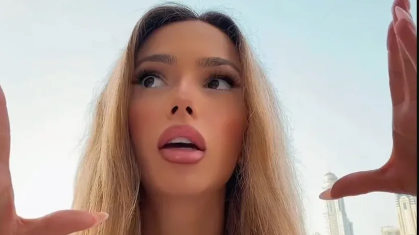 Sırp influencer Sara Damnjanović Dubai'deki füze saldırısı sonrası deneyimlerini aktardı