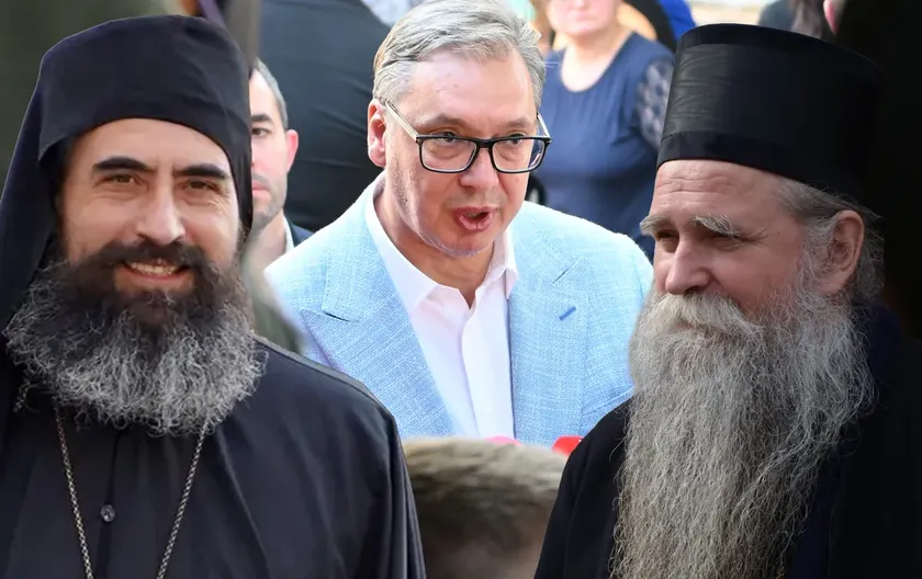 Sırbistan Cumhurbaşkanı Aleksandar Vučić'in Sırp Ortodoks Kilisesi hakkında yaptığı açıklamalar nedeniyle bölünmeler yaşandı.