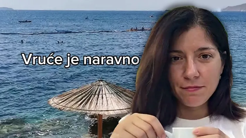 Sırp influencer Bojana Topalović altı yıldır yaz sezonunda Hrvatska'da çalışıyor.