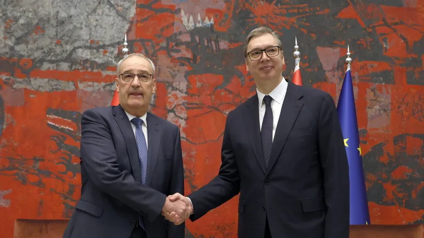 Sırbistan Cumhurbaşkanı Vučić İsviçre lideriyle görüştü, ticaret hacmi dört kat arttı