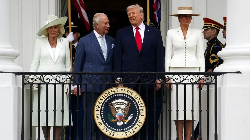 ABD Başkanı Trump Britanya Kraliyet Ailesini Ağırladı, Asırlık Bağları Vurguladı