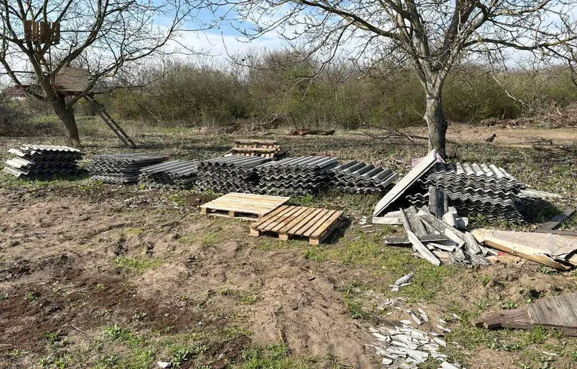 Sırbistan'da Subotica'da yasa dışı asbest depolayan şüpheli gözaltına alındı