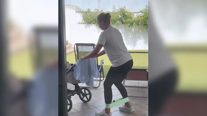 Anastasija Ražnatović, yeni doğan oğlunun fotoğrafını paylaştı.
