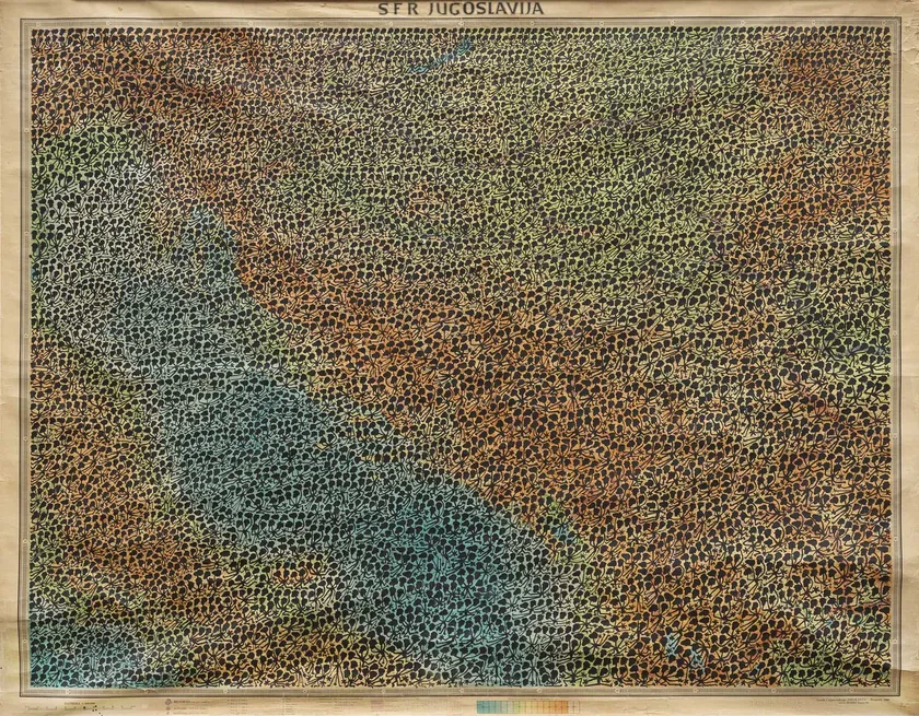 Sırbistan Novi Sad'da Tadija Janičić'in "Görev Listesi" sergisi sanatseverlerle buluşuyor.