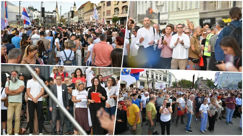 Sırbistan'da öğrenciler bir kampanya başlattı "Öğrenciler za kazanan!"
