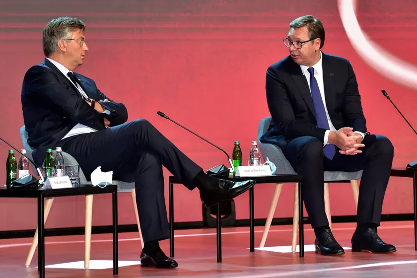 Hrvatska demokratska partiysi Sandra Benčić'in Plenković'e "Vučić'in Budalası" demesiyle HDZ sert tepki verdi.