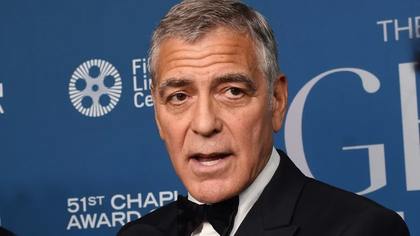 Amerikalı Oyuncu George Clooney Chaplin Ödül Töreninde Siyasi Gerginliğe Vurgu Yaptı