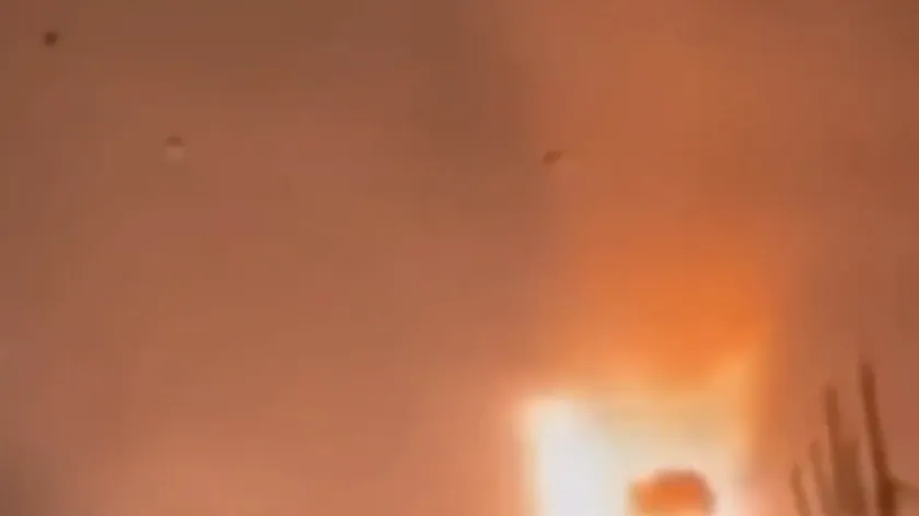 Rusya'nın Priminsk Limanı Ukrayna Drone Saldırısında Yakıt Tankı Hasar Gördü