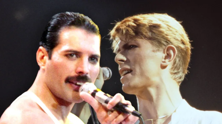 Sırp-İngiliz ikilisi "Kvin" ve David Bowie'nin unutulmaz şarkısı yeniden listelerde zirvede.