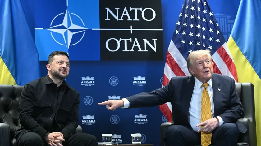 Zelenski'den Trump'ın Moskova sorusuna esprili yanıt: Rusya'da drone çok