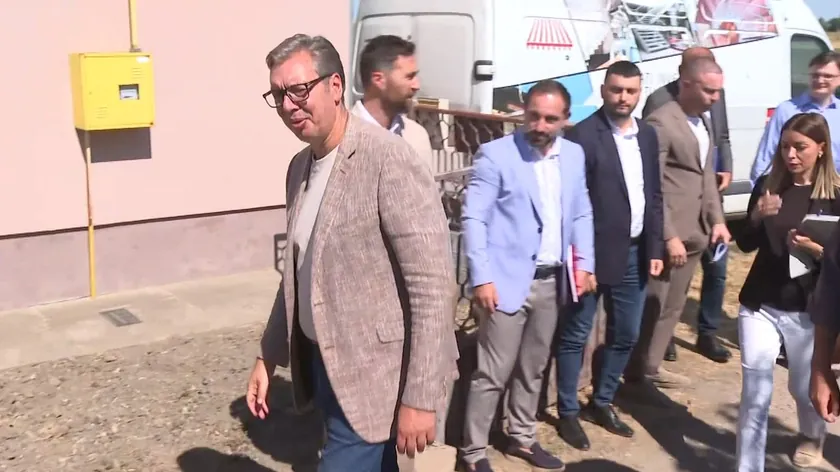 Sırbistan Cumhurbaşkanı Aleksandar Vučić, Sırbistan'da kış için doğalgaz rezervleri hakkında bilgi verdi.