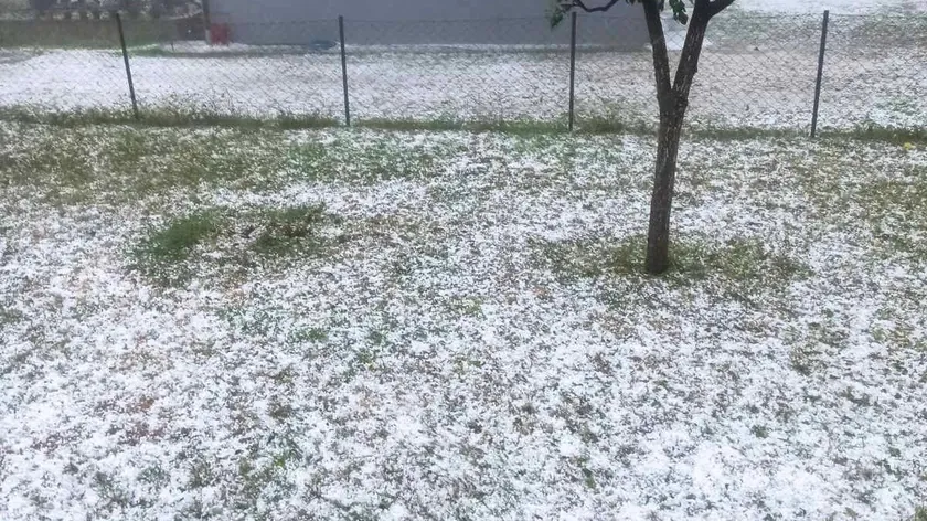 Sırbistan'da şiddetli fırtına ve dolu tarım arazilerini vurdu, elektrik kesintileri yaşandı