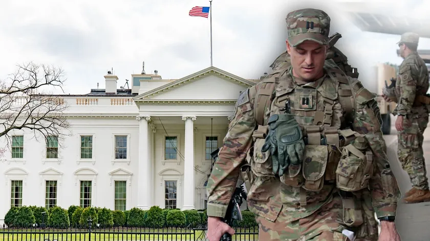 ABD Beyaz Saray'da Trump'ın bahsettiği büyük askeri kompleksin yapımı sürüyor