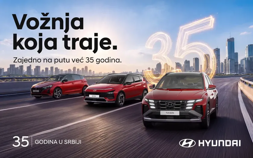 Hyundai, Sırbistan'daki 35. yılını 3 bin avroya varan indirimlerle kutluyor