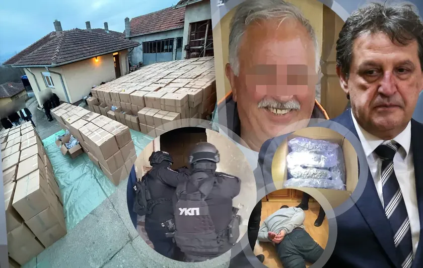 Sırbistan'da ele geçirilen beş ton esrar Üsküp ve Kruşevaç firmalarının bağlantılarını açığa çıkardı.