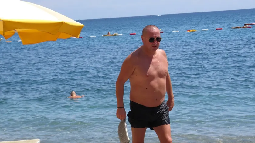 Folker Radiša Trajković Đani'nin eşi Slađa ile birlikte tatilde keyifli anlar yaşıyor.
