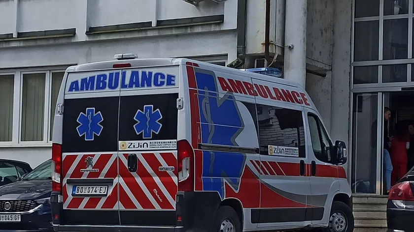 Sırbistan Kragujevac'ta Acil Tıp Ekipleri Yoğun Talep Gördü