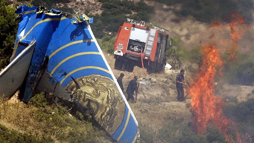 Avion duhova Letelica Atina'nın Üzerinde Dolaşırken Hepsi Ölümcül Bir Durumdaydı