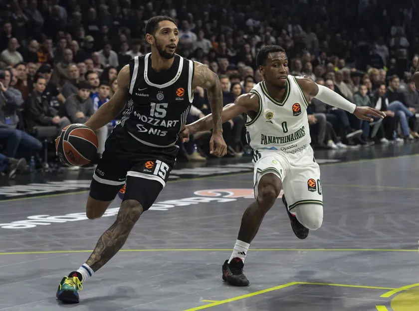 Sırbistan temsilcisi Partizan Yunan ekibi Panathinaikos'u mağlup etti