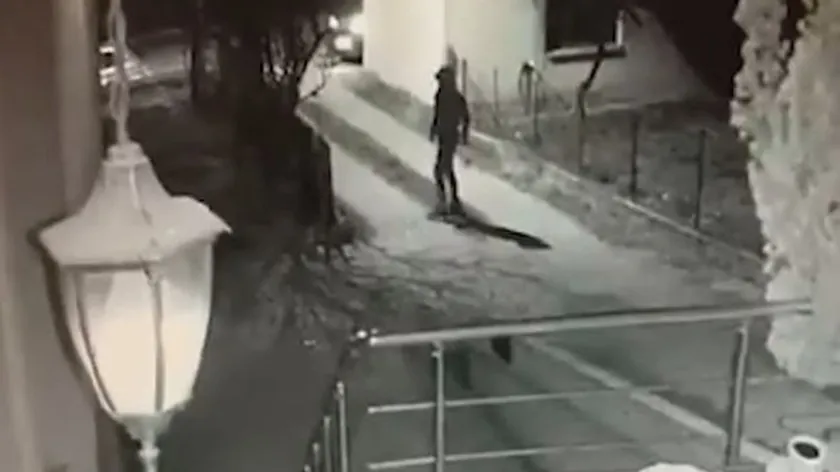 Sırbistan Vladičin Han'da Avukat Hadži Dejan Stanković'in Aracı Ateşe Verildi