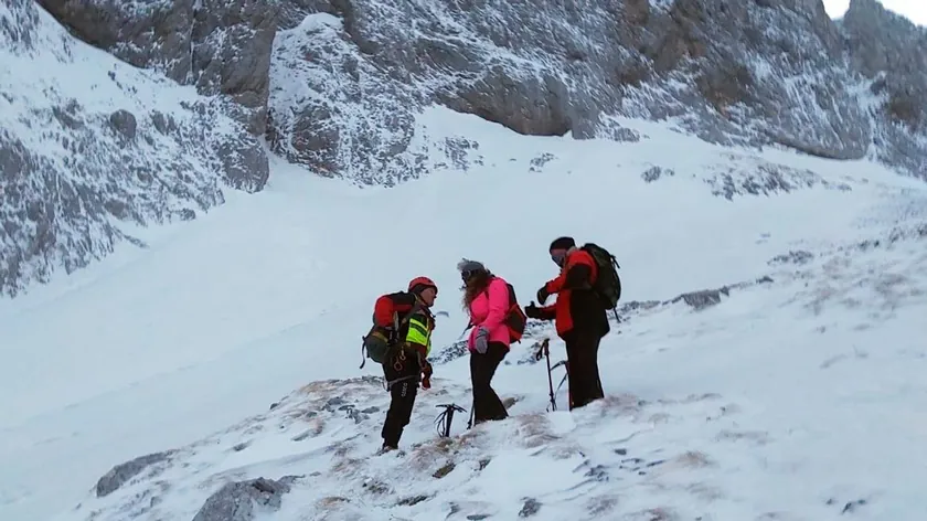 Karadağ'da Durmitor'da yaralı köylü Milorad Bakić'e kar fırtınası nedeniyle ulaşılamıyor