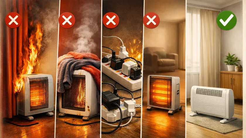 Sırbistan'da elektrikli ısıtıcılar yangın riskini artırıyor uzmanlar uyarılarda bulunuyor