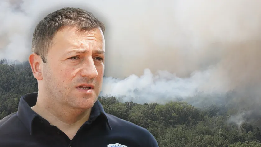 Deliblatska Peşçarenin yangın durumu sakin, ancak yangının tamamen söndürüldüğü söylenemez.