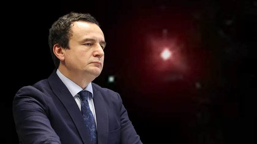 Sırbistan'da Kosova'dan gelen bir ateş topu bulundu.