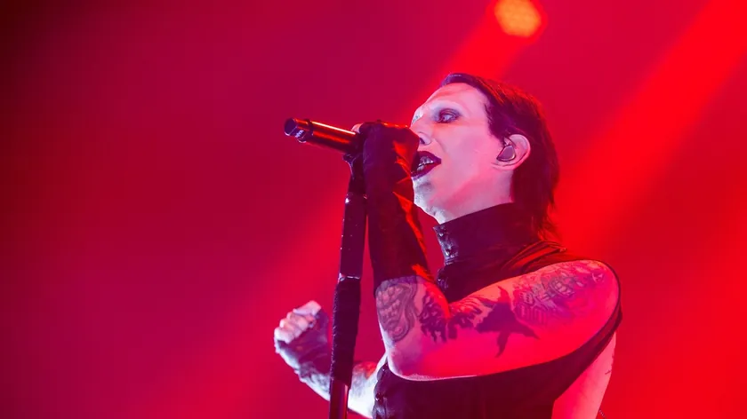 Zagreb'de Marilyn Manson konserti sebe tartışma konusu haline getirdi.