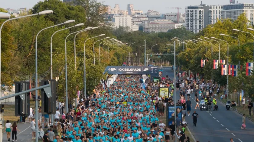 Belgrad'da Nike tarafından düzenlenen 10K koşusu 5 Eylül'de gerçekleştirilecek.