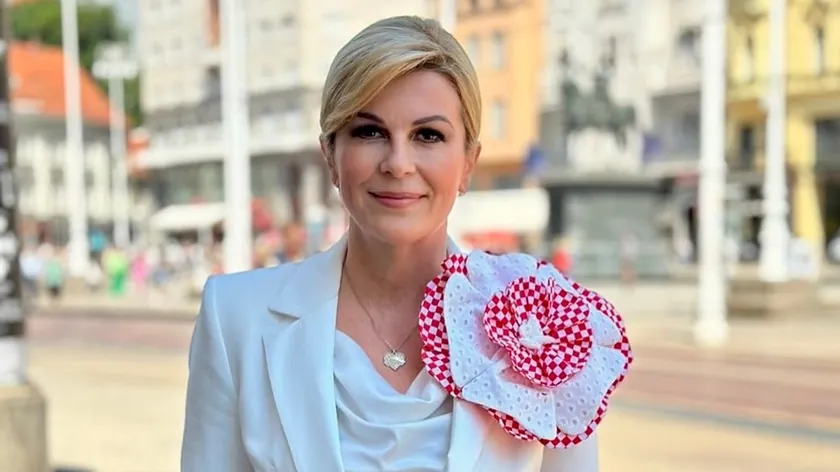 Hırvatistan Eski Cumhurbaşkanı Kolinda Grabar-Kitarović Zagreb'in çöp sorununa dikkat çekti