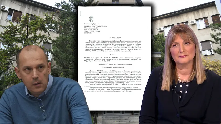 Bivşi Dekan olan Prof. Dr. Tatjana Simić, Sağlık Bakanlığı'na açtığı davayı kazandı