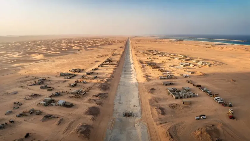 Suudi Arabistan'da 2 trilyon dolarlık Neom megakentinin gerçekliği uydu görüntülerinde belirginleşiyor