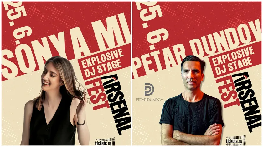 Sırbistan Arsenal Fest Explosive DJ Sahnesi Ünlü İsimleri Ağırlayacağını Açıkladı