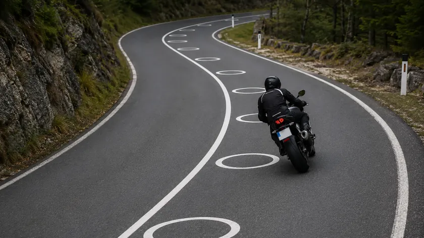 Avrupa Yollarındaki Beyaz İşaretler Motosiklet Sürücüleri İçin Kritik Güvenlik Amacı Taşıyor