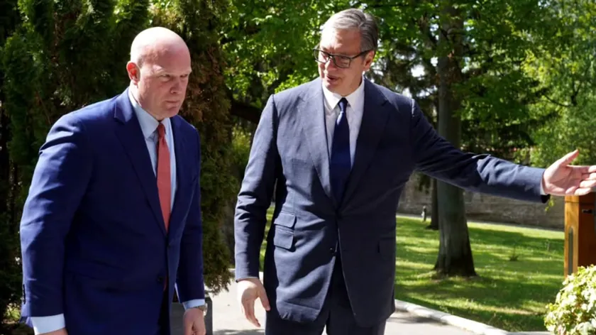 Sırbistan Cumhurbaşkanı Vučić ABD'nin NATO Büyükelçisi ile görüştü Kosova'daki Sırpların güvenliği vurgulandı