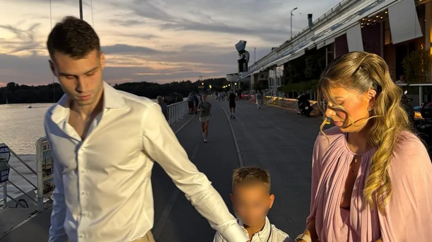 Filip Živojinović'in kardeşinin doğum günü partisine katılması dikkat çekti.